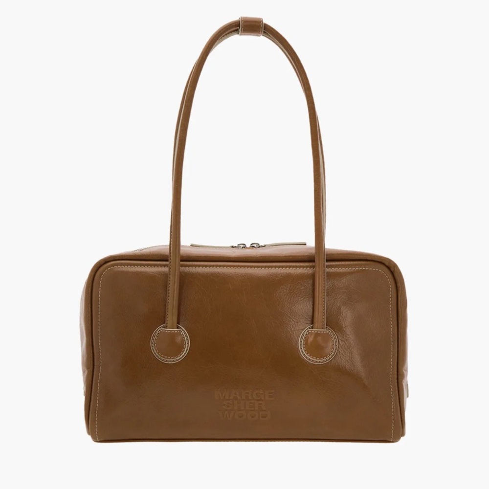 Marge Sherwood Soft Boston Brown Crinkle
